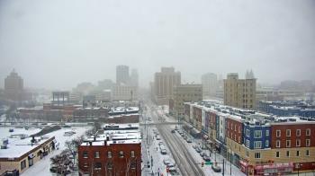 Weather camera view of Akron Beacon Journal.