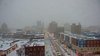 Weather camera view of Akron Beacon Journal.