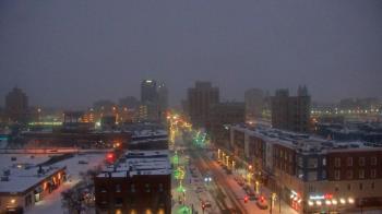 Weather camera view of Akron Beacon Journal.