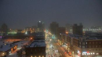 Weather camera view of Akron Beacon Journal.