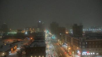 Weather camera view of Akron Beacon Journal.