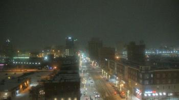 Weather camera view of Akron Beacon Journal.