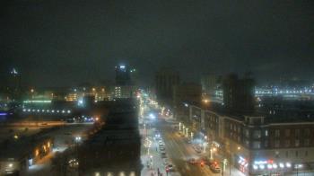 Weather camera view of Akron Beacon Journal.