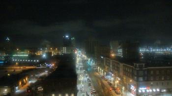 Weather camera view of Akron Beacon Journal.