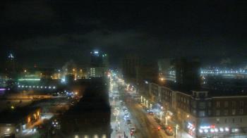 Weather camera view of Akron Beacon Journal.