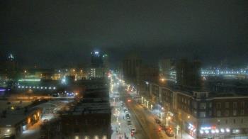 Weather camera view of Akron Beacon Journal.