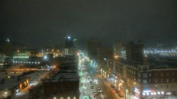 Weather camera view of Akron Beacon Journal.