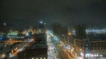 Weather camera view of Akron Beacon Journal.
