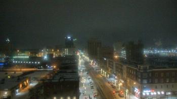 Weather camera view of Akron Beacon Journal.