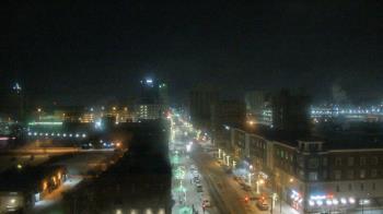 Weather camera view of Akron Beacon Journal.