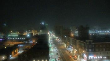 Weather camera view of Akron Beacon Journal.