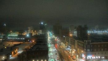 Weather camera view of Akron Beacon Journal.