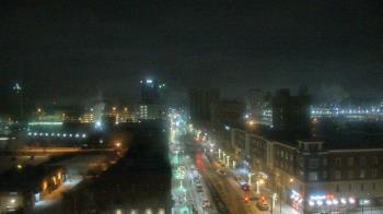 Weather camera view of Akron Beacon Journal.