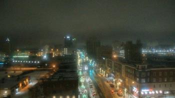 Weather camera view of Akron Beacon Journal.