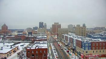 Weather camera view of Akron Beacon Journal.