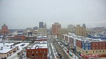 Weather camera view of Akron Beacon Journal.