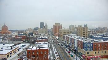 Weather camera view of Akron Beacon Journal.