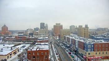 Weather camera view of Akron Beacon Journal.