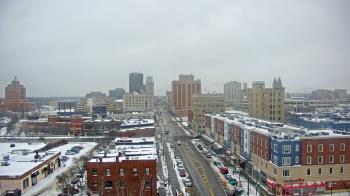 Weather camera view of Akron Beacon Journal.