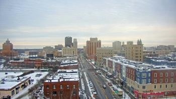 Weather camera view of Akron Beacon Journal.