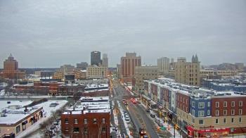 Weather camera view of Akron Beacon Journal.