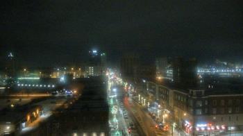 Weather camera view of Akron Beacon Journal.