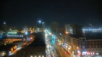 Weather camera view of Akron Beacon Journal.