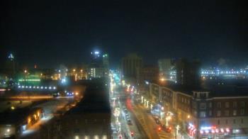 Weather camera view of Akron Beacon Journal.