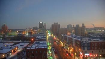 Weather camera view of Akron Beacon Journal.