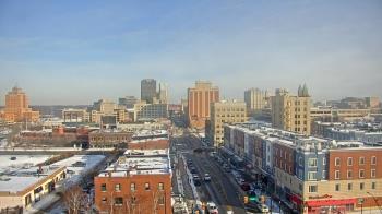 Weather camera view of Akron Beacon Journal.