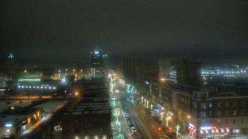 Weather camera view of Akron Beacon Journal.