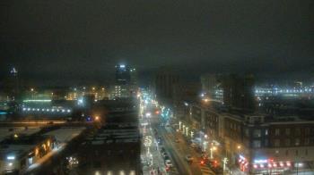 Weather camera view of Akron Beacon Journal.