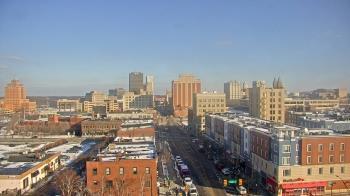 Weather camera view of Akron Beacon Journal.