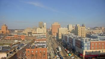 Weather camera view of Akron Beacon Journal.