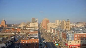 Weather camera view of Akron Beacon Journal.