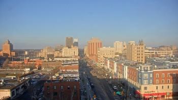 Weather camera view of Akron Beacon Journal.