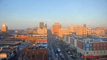 Weather camera view of Akron Beacon Journal.