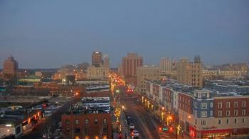 Weather camera view of Akron Beacon Journal.