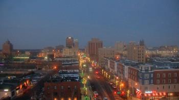 Weather camera view of Akron Beacon Journal.