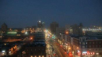 Weather camera view of Akron Beacon Journal.