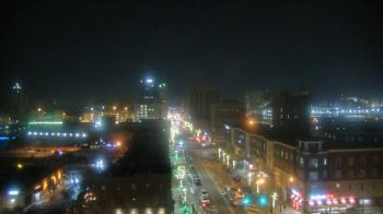 Weather camera view of Akron Beacon Journal.