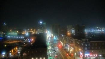 Weather camera view of Akron Beacon Journal.