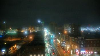 Weather camera view of Akron Beacon Journal.