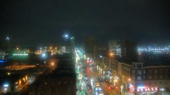 Weather camera view of Akron Beacon Journal.