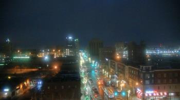 Weather camera view of Akron Beacon Journal.