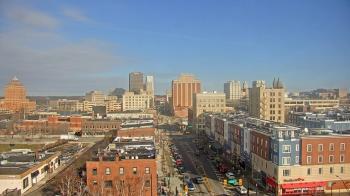 Weather camera view of Akron Beacon Journal.