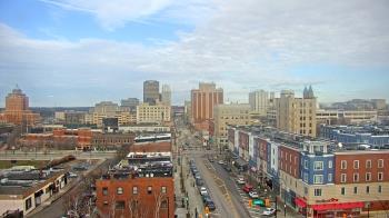 Weather camera view of Akron Beacon Journal.