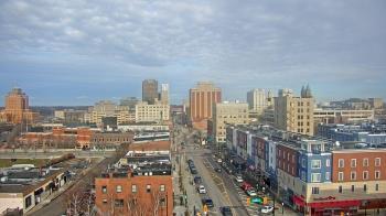 Weather camera view of Akron Beacon Journal.