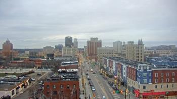 Weather camera view of Akron Beacon Journal.