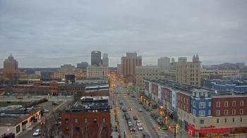 Weather camera view of Akron Beacon Journal.